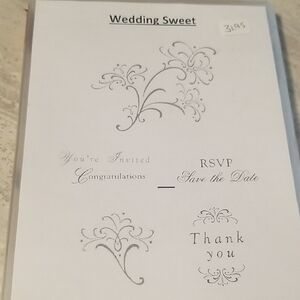 Stampin' Up! Wedding Sweet Stamp Set